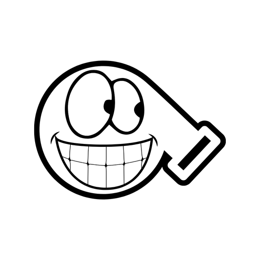 Smiley Turbo Decal